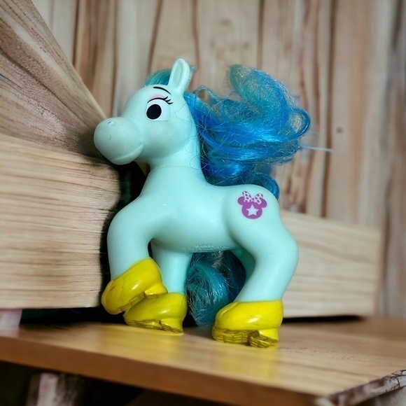 Minnie Mouse Pony Horse Disney Jump n’ Style Stable Fisher Price - Picture 1 of 4